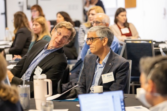 Mark Henderson and Richard Kravitz at REV-PC summit